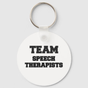 Team-Sprache-Therapeuten Schlüsselanhänger
