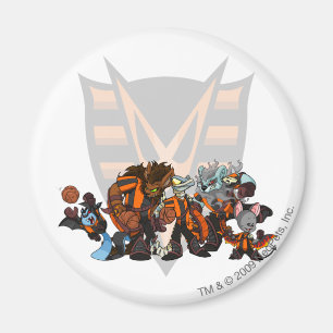 Team-Spuk Holz-Gruppe Magnet