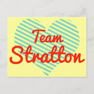 Team Stratton Postkarte