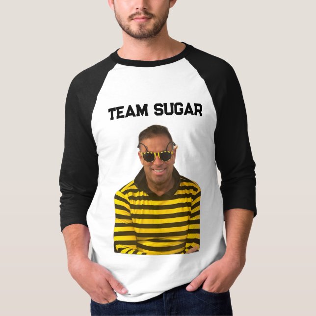 Team Sugar Baseball T-Shirt (Vorderseite)