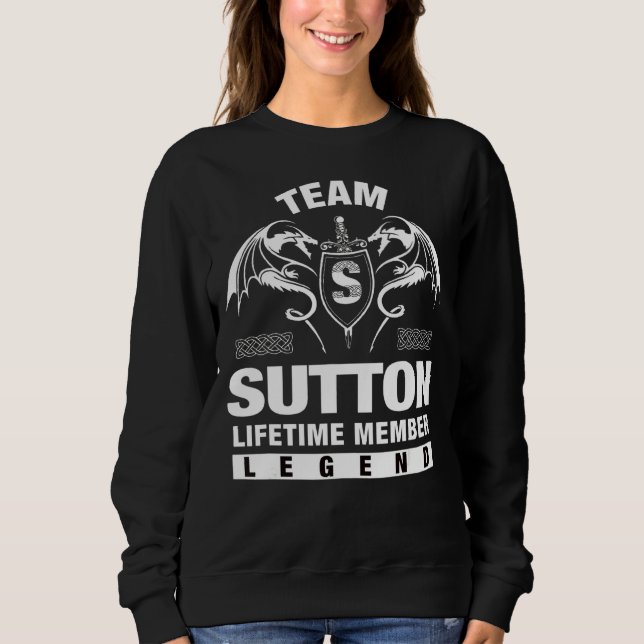 Team Sutton Lifetime-Mitglied Sweatshirt (Vorderseite)