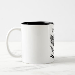 Team Sweeney Lifetime-Mitglied Zweifarbige Tasse