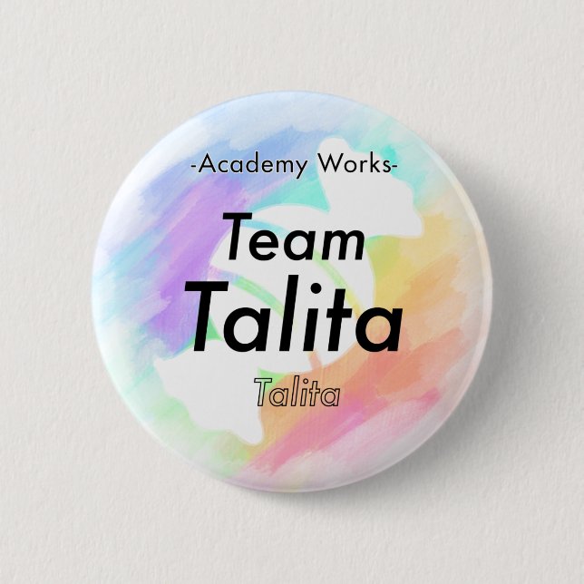 Team Talita - Schaltfläche für Akademiker Button (Vorderseite)
