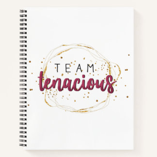 Team Tenacious Notebook Notizbuch