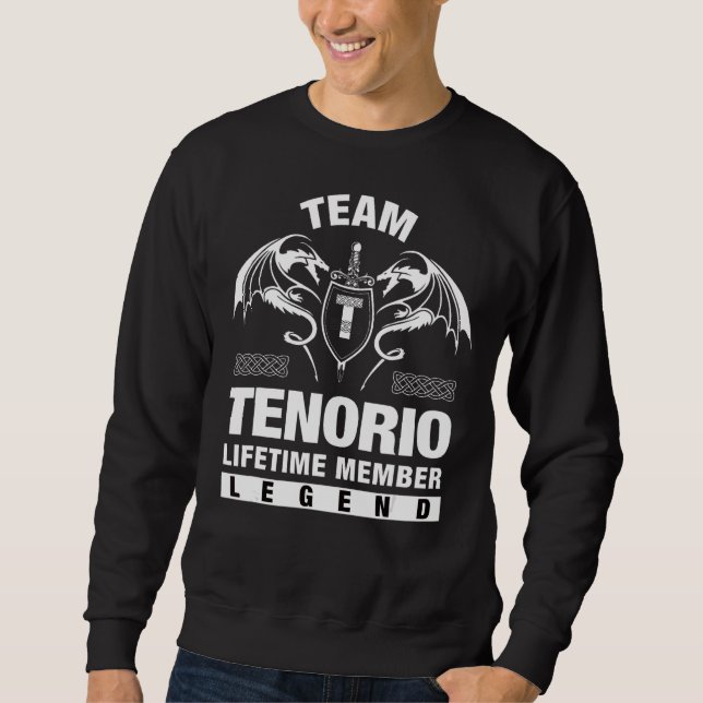 Team Tenorio Lifetime-Mitglied Sweatshirt (Vorderseite)