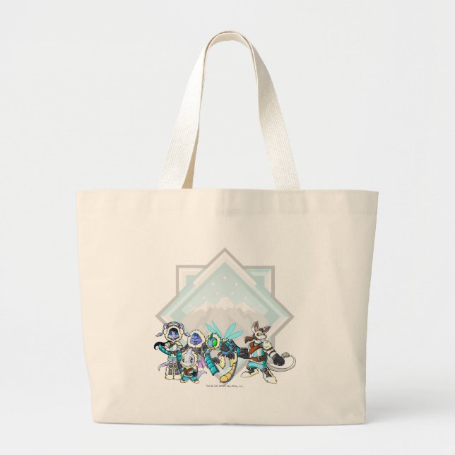 Team-Terror-Gebirgsgruppe Jumbo Stoffbeutel (Vorne)