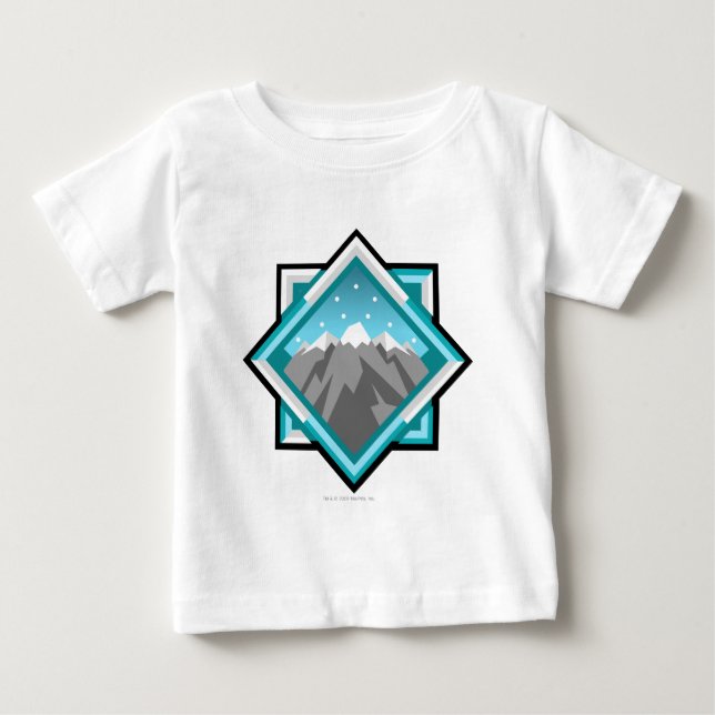 Team-Terror-Gebirgslogo Baby T-shirt (Vorderseite)