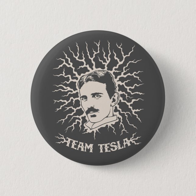 Team Tesla Button (Vorderseite)