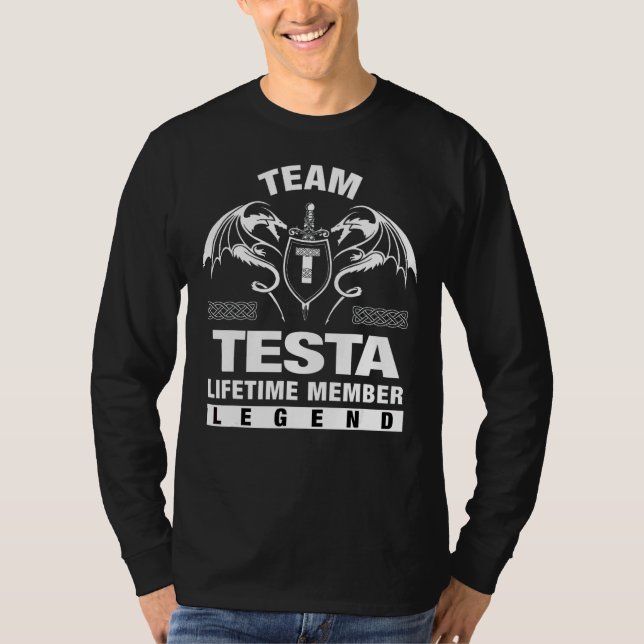 Team Testa Lifetime-Member T-Shirt (Vorderseite)