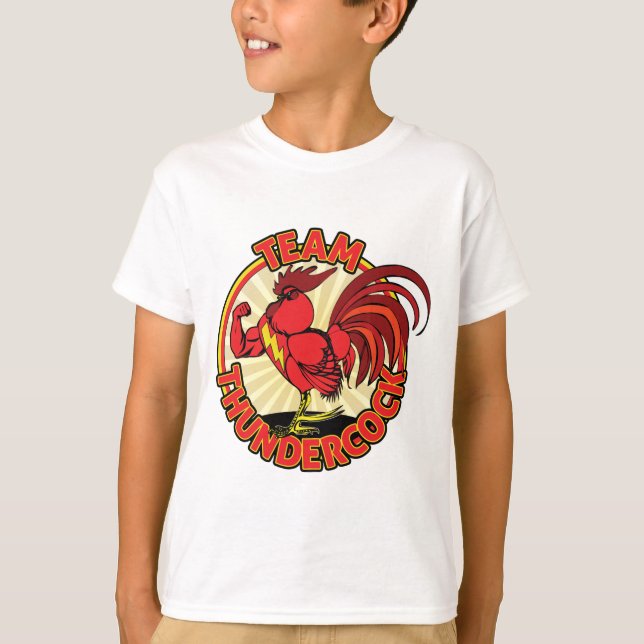 Team Thundercock T-Shirt (Vorderseite)