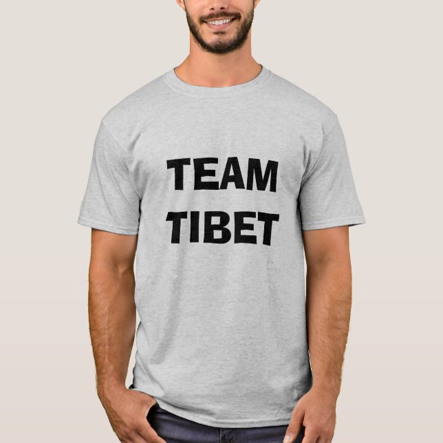 TEAM TIBET T-Shirt (Vorderseite)