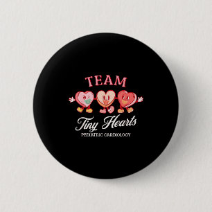 Team Tiny Heart Kinderkardiologie Candy Heart V Button