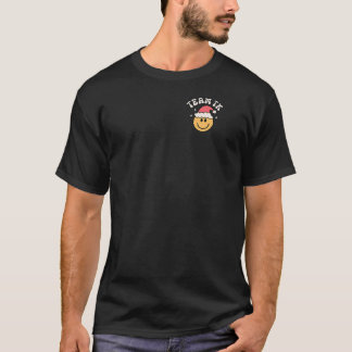 Team TK Lehrer Lächeln Gesicht Weihnachten Zuckers T-Shirt
