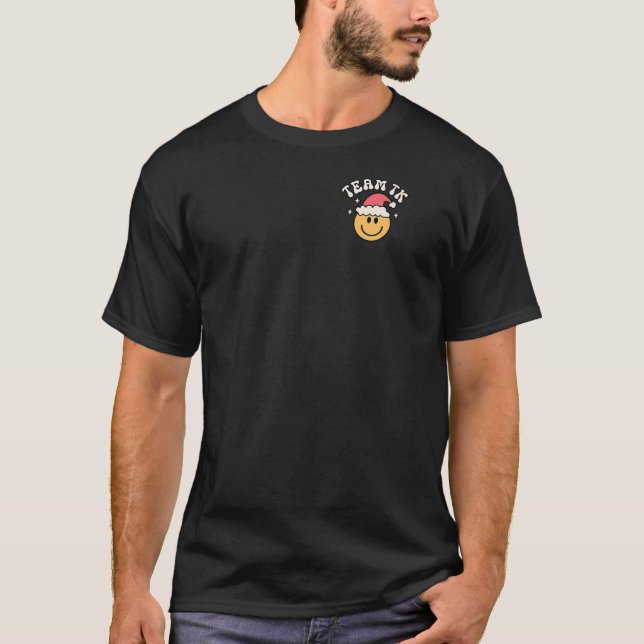 Team TK Teacher Daisy Christmas TK Team Women Kid  T-Shirt (Vorderseite)
