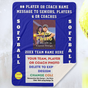 Team, Trainer oder Geschenke zum SENIOR NIGHT für Sherpadecke