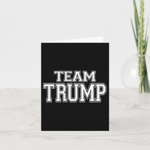 Team Trump Jersey Style Shirt W Trump 47 auf der R Karte