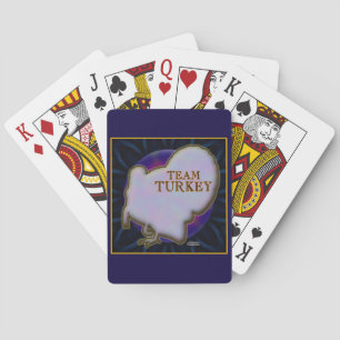 Team Türkei Spielkarten