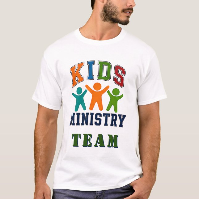 🧸 Team-Typografie für Kinderarbeit 👕 T-Shirt (Vorderseite)