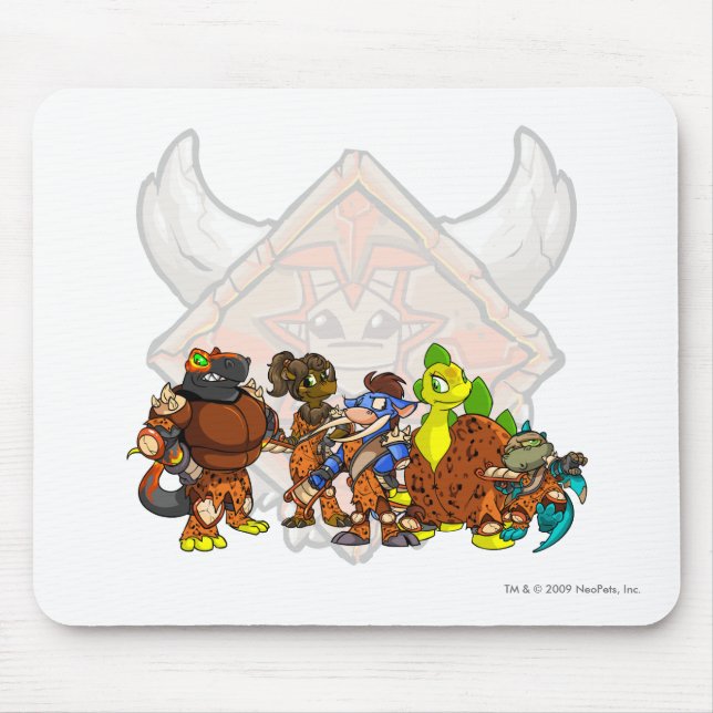 Team Tyrannia Gruppe Mousepad (Vorne)