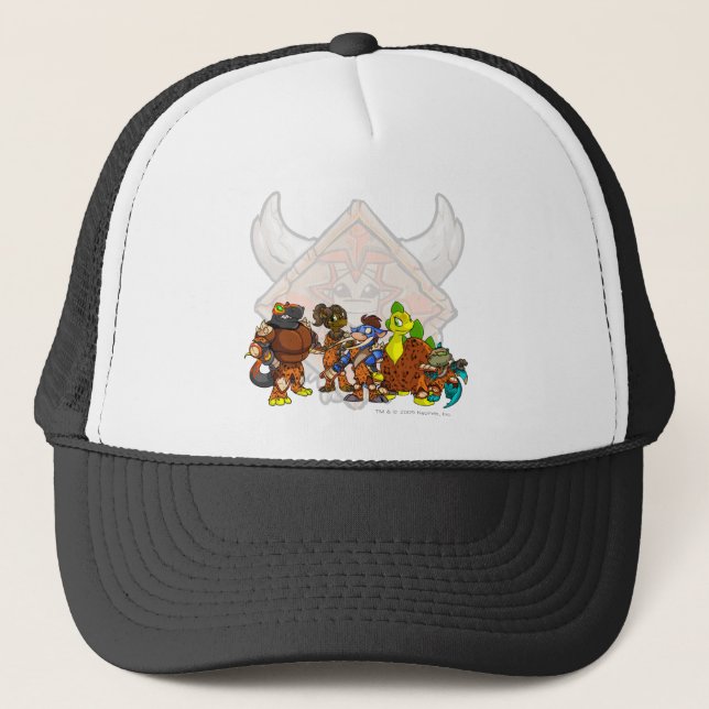Team Tyrannia Gruppe Truckerkappe (Vorderseite)