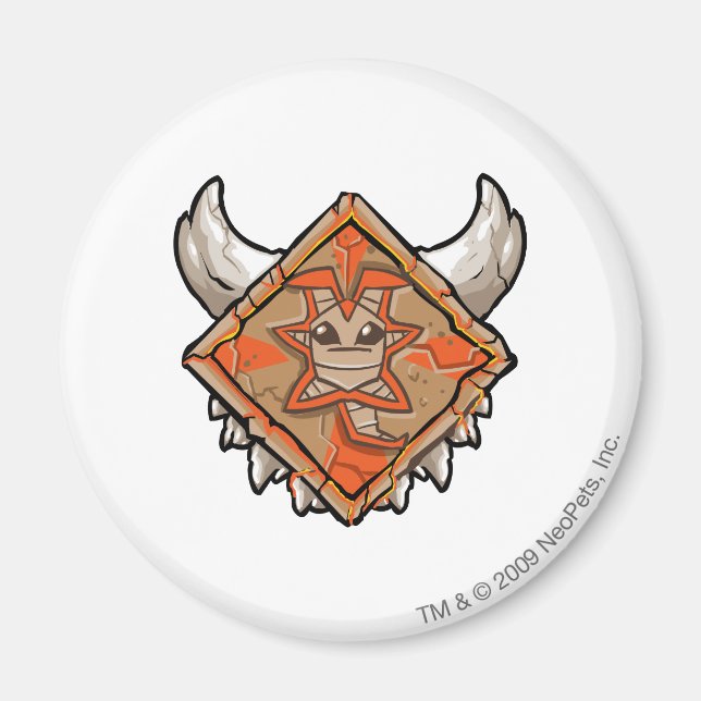 Team Tyrannia Logo Magnet (Vorne)