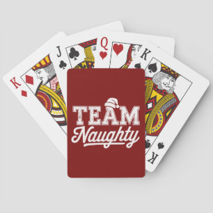 Team Unanständig Lustig Weihnachtsfeier Scherz Hum Spielkarten