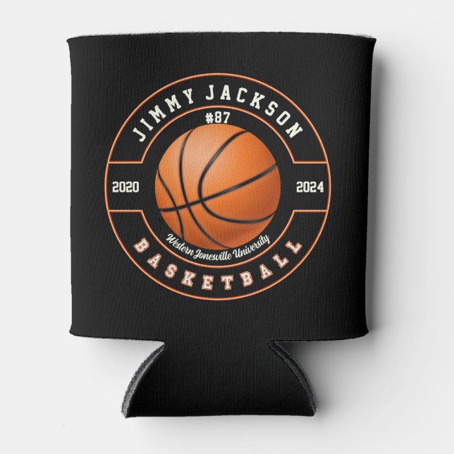 Team - Universität - Schulbasketball Dosenkühler (Vorderseite)
