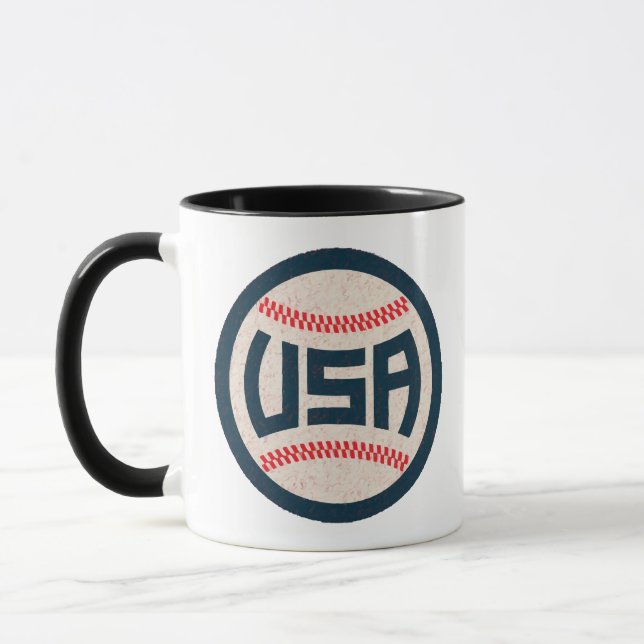 Team USA Baseball Tasse (Links)