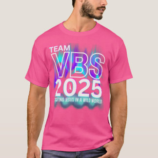 Team Vbs 2025 Nord Lights Crew Spaß Urlaub Bi T-Shirt