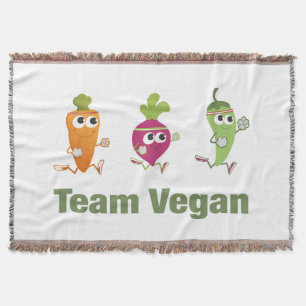 Team Vegan Decke
