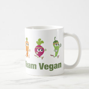 Team Vegan Kaffeetasse