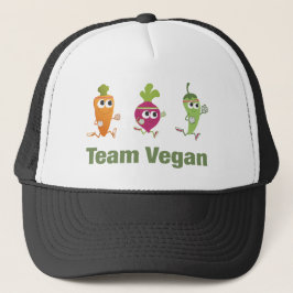 Team Vegan Truckerkappe