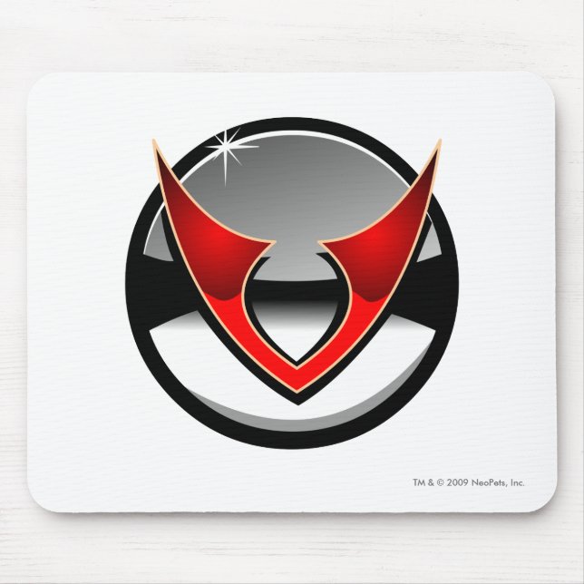 Team Virtupets Raumstations-Logo Mousepad (Vorne)