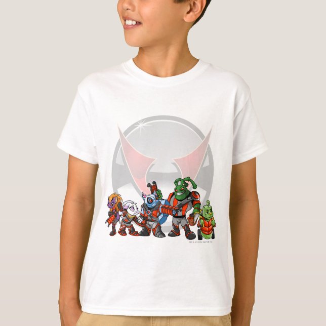 Team Virtupets Space Station Group T-Shirt (Vorderseite)