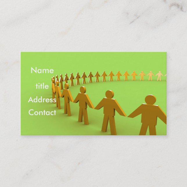 Team - Visitenkarte (Vorderseite)