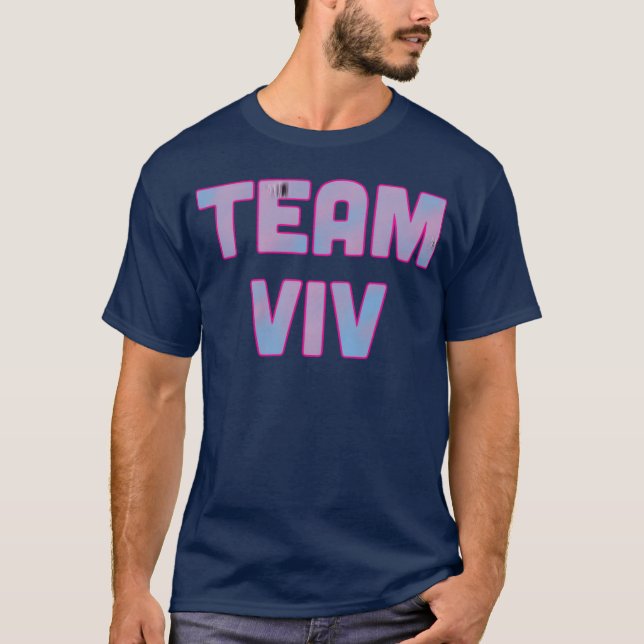 Team Viv lustig T-Shirt (Vorderseite)
