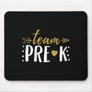 Team Vorschul-Lehrer Schüler Pfeil Mousepad