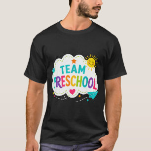 Team Vorschullehrer Zurück zur Schule Vorschule T-Shirt