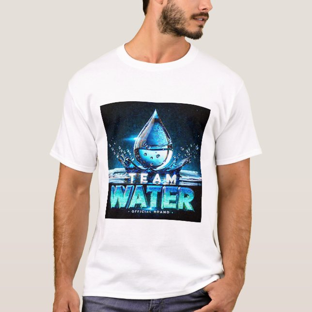 Team Water Challenge T - Shirt | MrBeast Inspirier (Vorderseite)