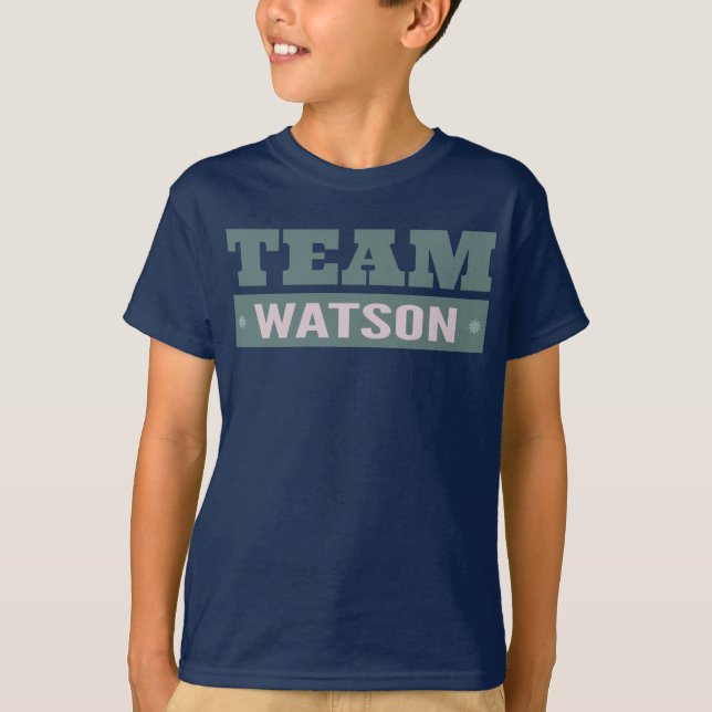 Team Watson T-Shirt (Vorderseite)