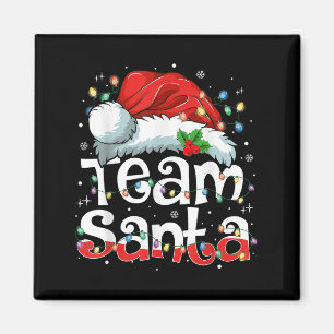 Team Weihnachtsmann Weihnachten Familie passende P Magnet