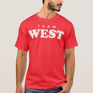 Team West Personalisierte Nachname Brauerei Famili T-Shirt
