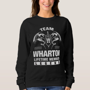 Team Wharton Lifetime Mitglied Sweatshirt