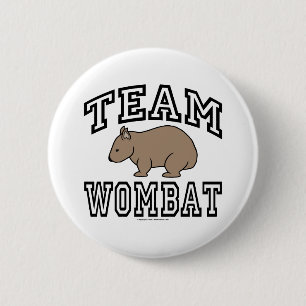 Team Wombat Button