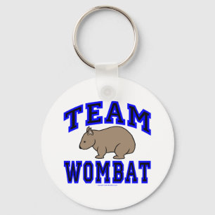 Team Wombat IV Keychain Schlüsselanhänger