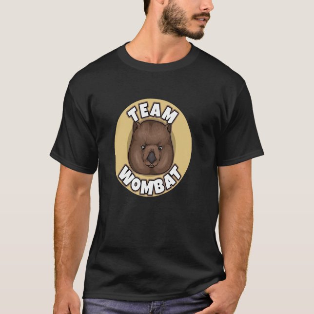 Team Wombat T-Shirt (Vorderseite)