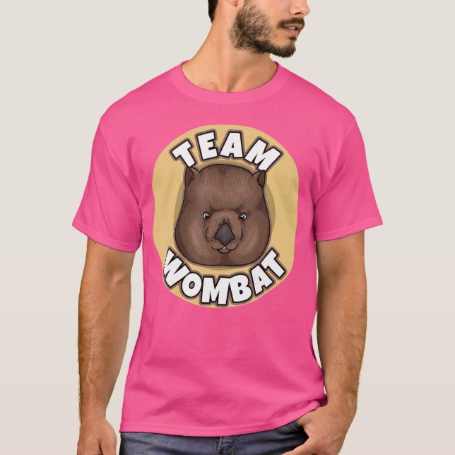 Team Wombat T-Shirt (Vorderseite)