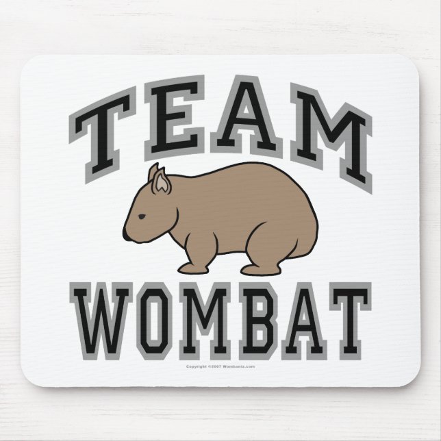 Team Wombat V Mousepad (Vorne)
