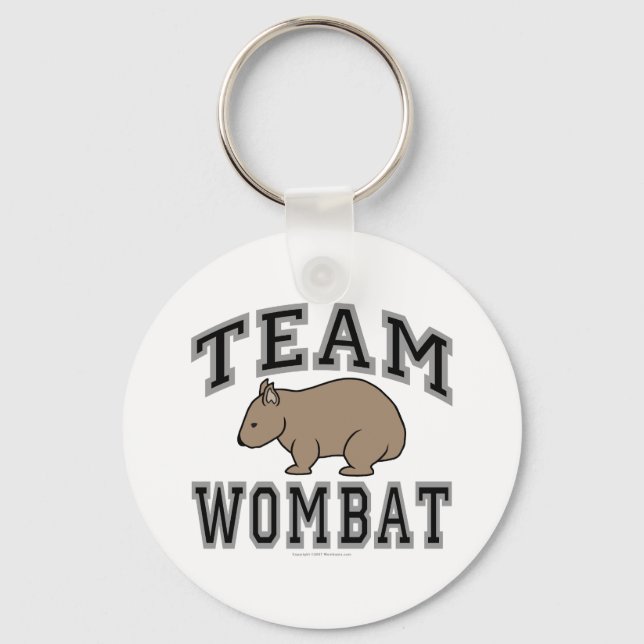 Team Wombat V Schlüsselanhänger (Vorderseite)