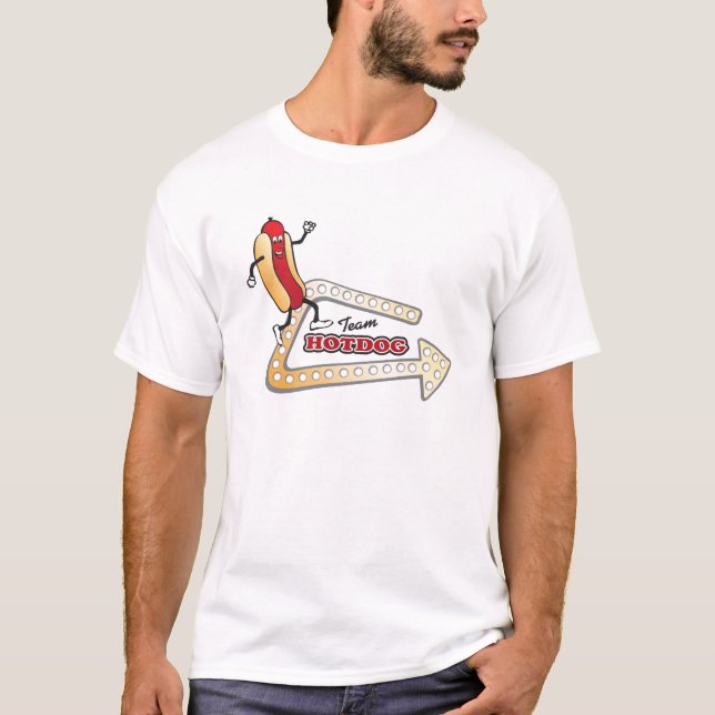 Team-Würstchen T-Shirt (Vorderseite)